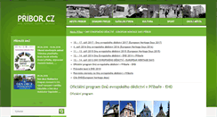 Desktop Screenshot of ehd.pribor.cz