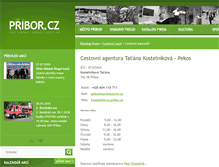 Tablet Screenshot of kostelnikova.pribor.cz