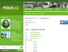 Tablet Screenshot of osobnipreprava.pribor.cz