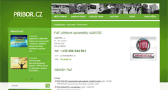 Desktop Screenshot of fiat.pribor.cz